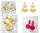 Straw earrings